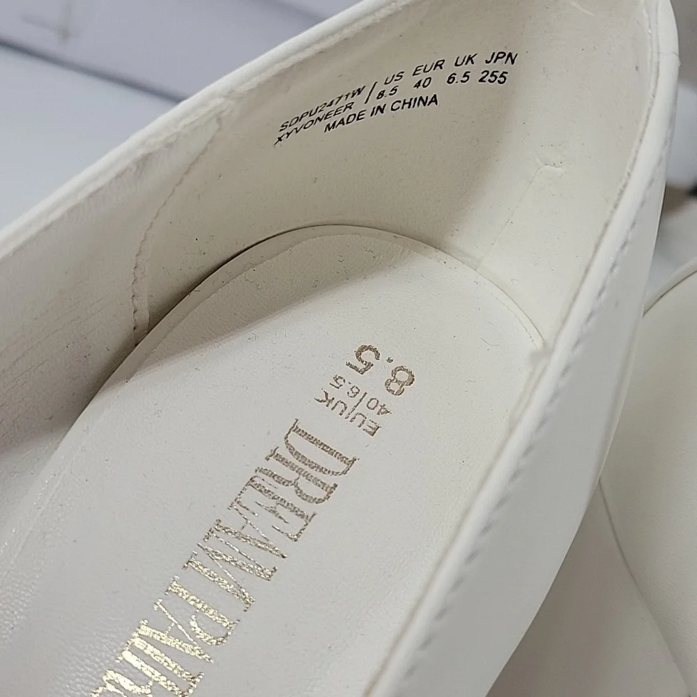 White Platform Heels New